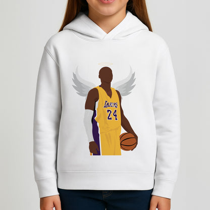 Kobe with wings - Basketball Girls Hoodie