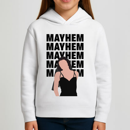 Neon Green Mayhem Girls Hoodie