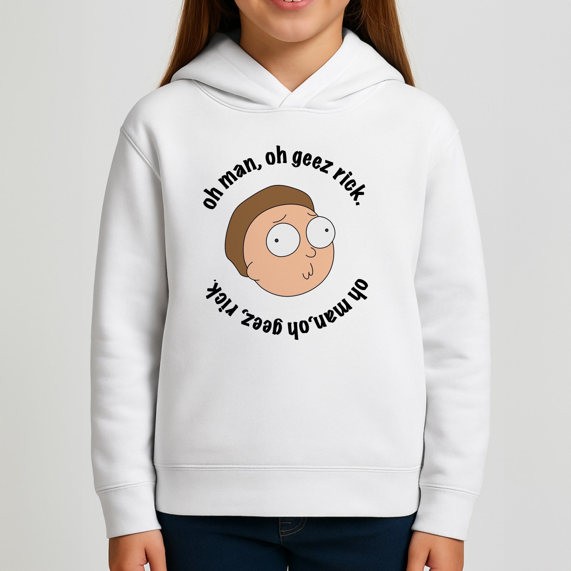 Oh man, oh geez Rick - RAM Kids Hoodie