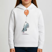 Donkey And His Balloon Kids Hoodie 3