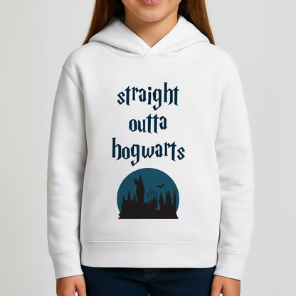 Straight Outta Hogwarts Girls Hoodie