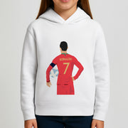 Ronaldo - Football Kids Hoodie 3