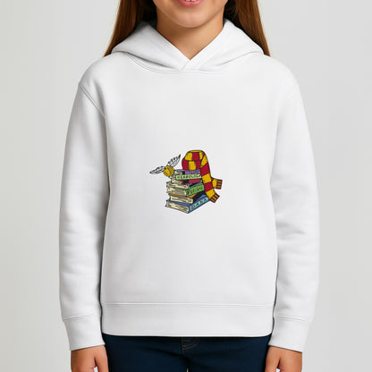 Book Stack Girls Hoodie