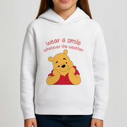 Wear A Smile Whatever The Weather  Kids Hoodie 3