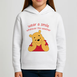 Wear A Smile Whatever The Weather  Girls Hoodie