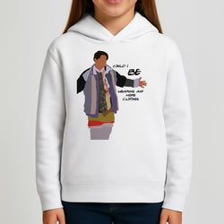 Could I Be Wearing Any More Clothes Kids Hoodie