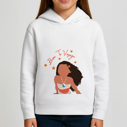 Born To Voyage Girls Hoodie