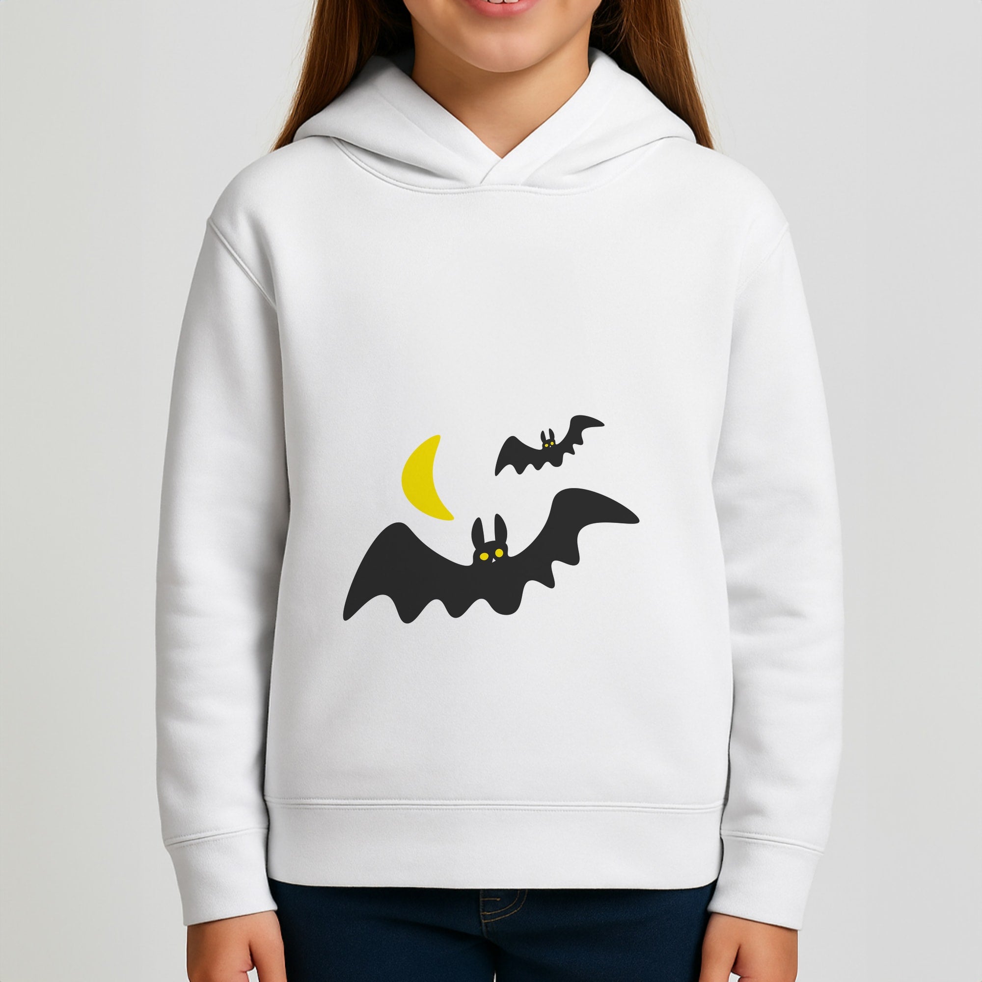 Halloween Pattern 4 Girls Hoodie