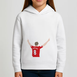 Gerrard - Football Girls Hoodie