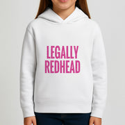 Legally Redhead Kids Hoodie 3