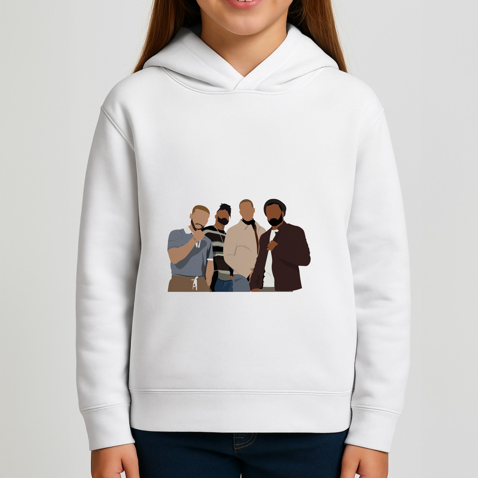 JLS Members Inspired Girls Hoodie