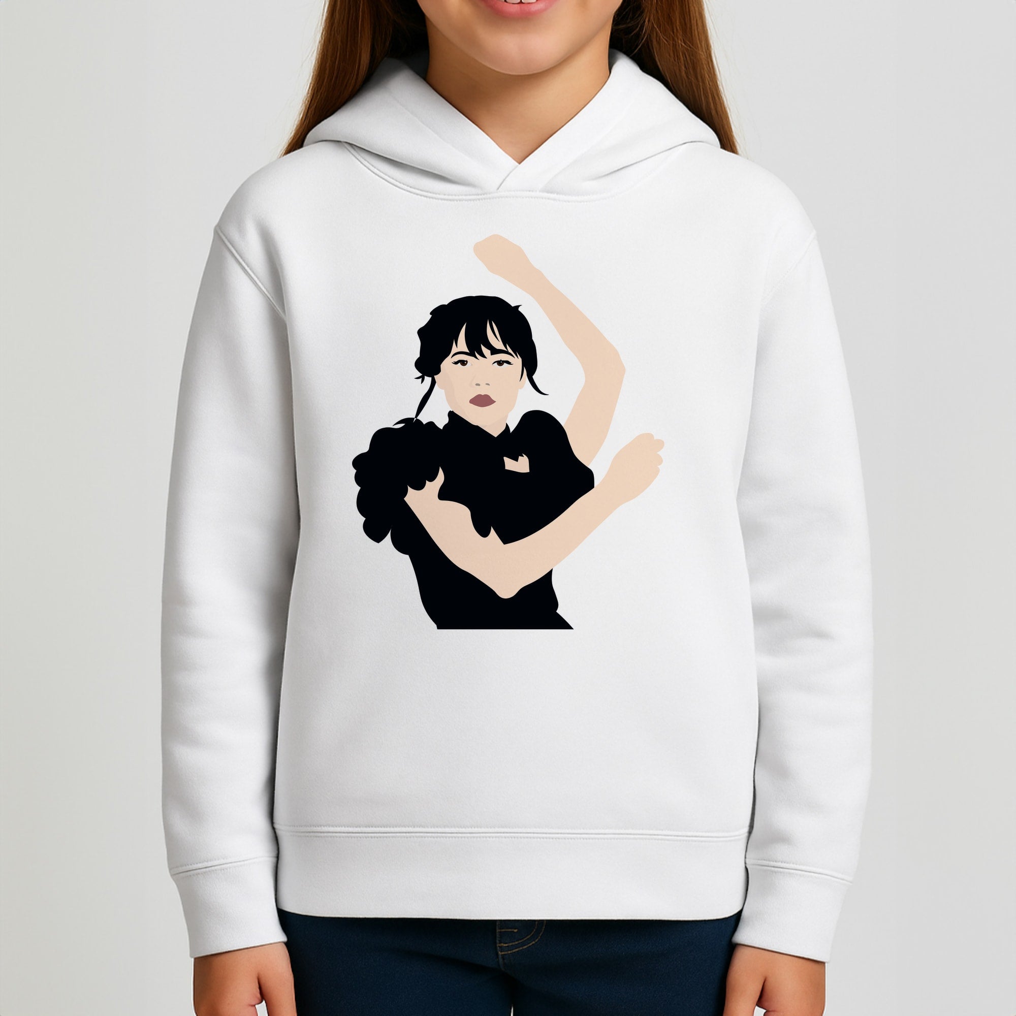 Dancing Wednesday Kids Hoodie
