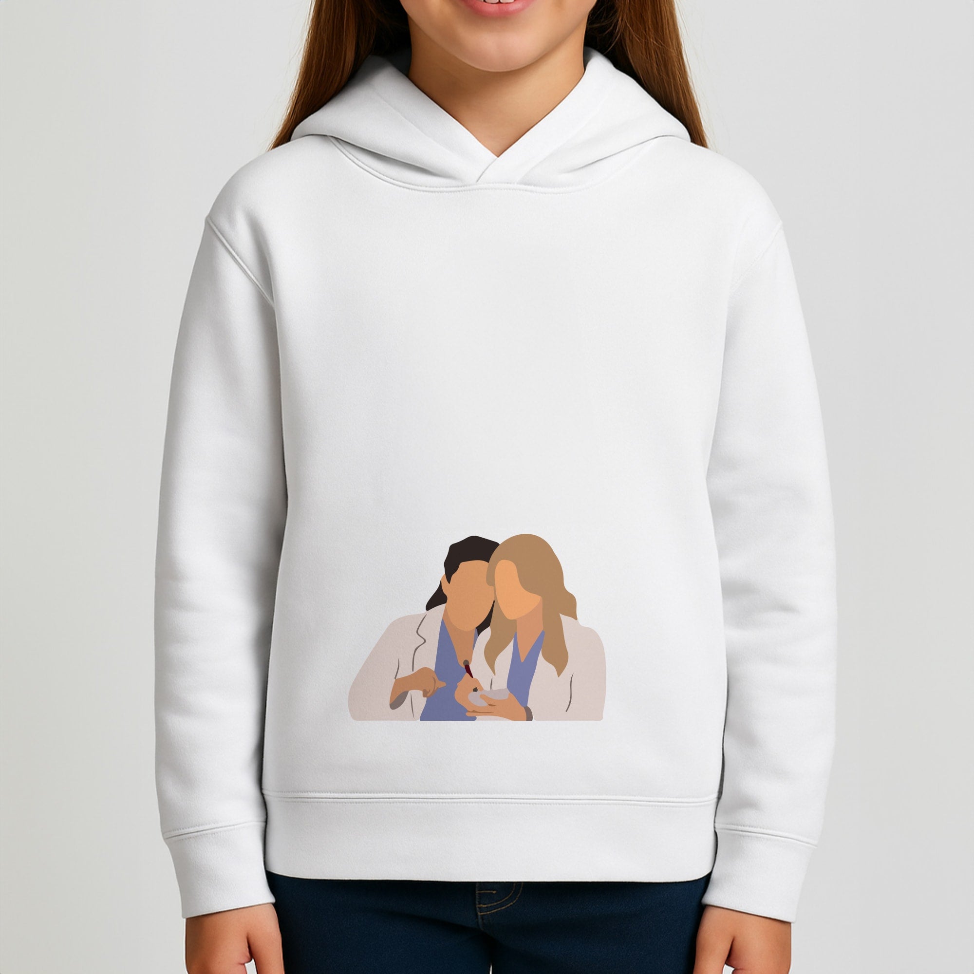 Faceless Characters - Grey's Girls Hoodie