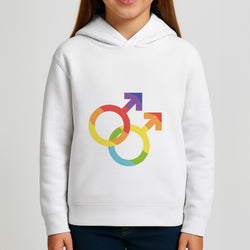 Gender Symbol Male - Pride Girls Hoodie