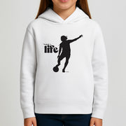 Football Is Life Kids Hoodie 3