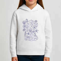 Sea Shells - Clean Girl Aesthetic Girls Hoodie