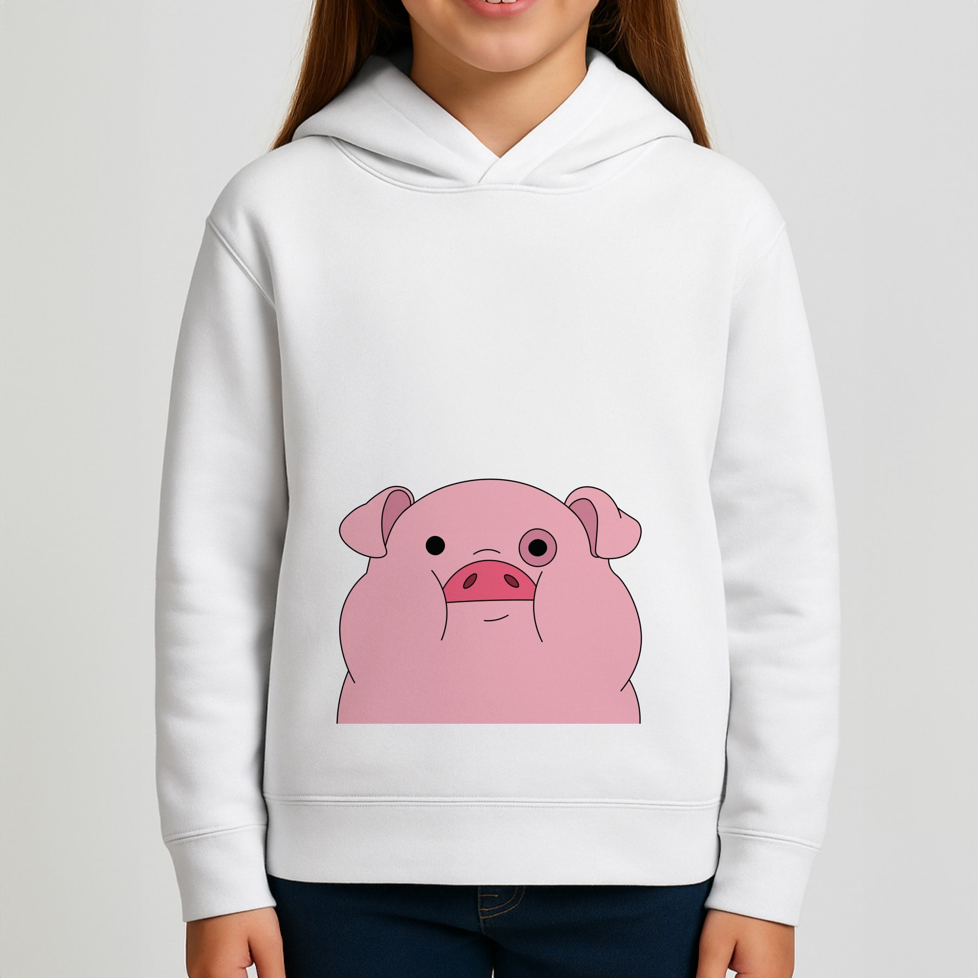 Waddles Girls Hoodie
