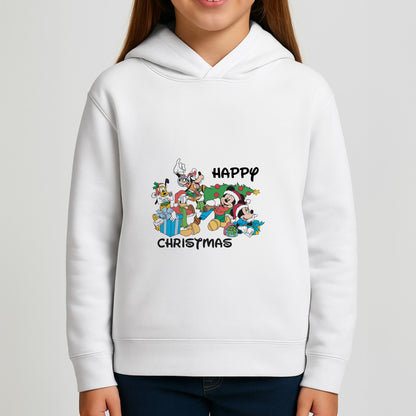 Fairytale Happy Christmas Girls Hoodie