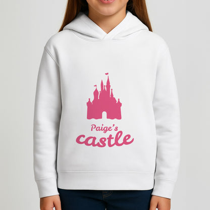 Fairytale Castle - Personalised Fairytale Girls Hoodie