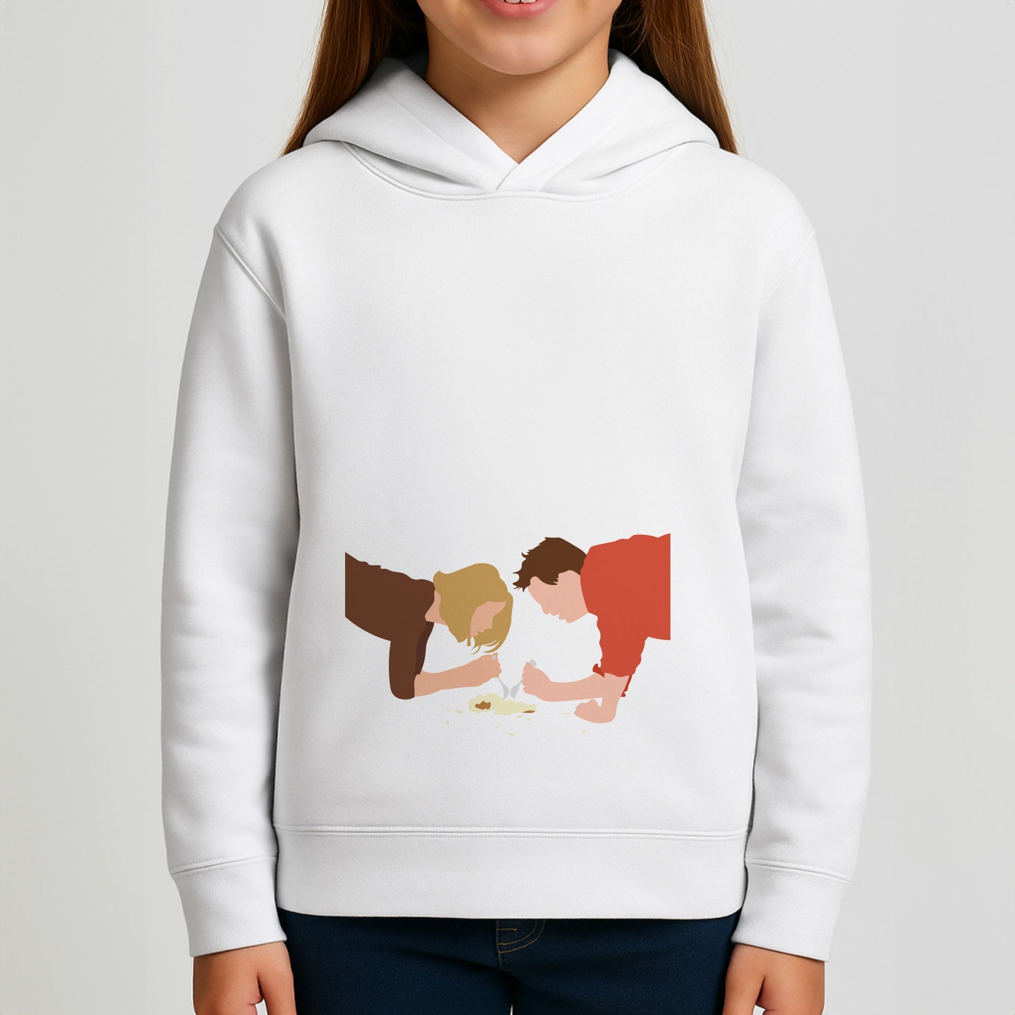 Eating Some Food Girls Hoodie