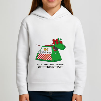 K9 Festive Season - Doctor Who Girls Hoodie