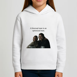 A Bisexual Man Girls Hoodie