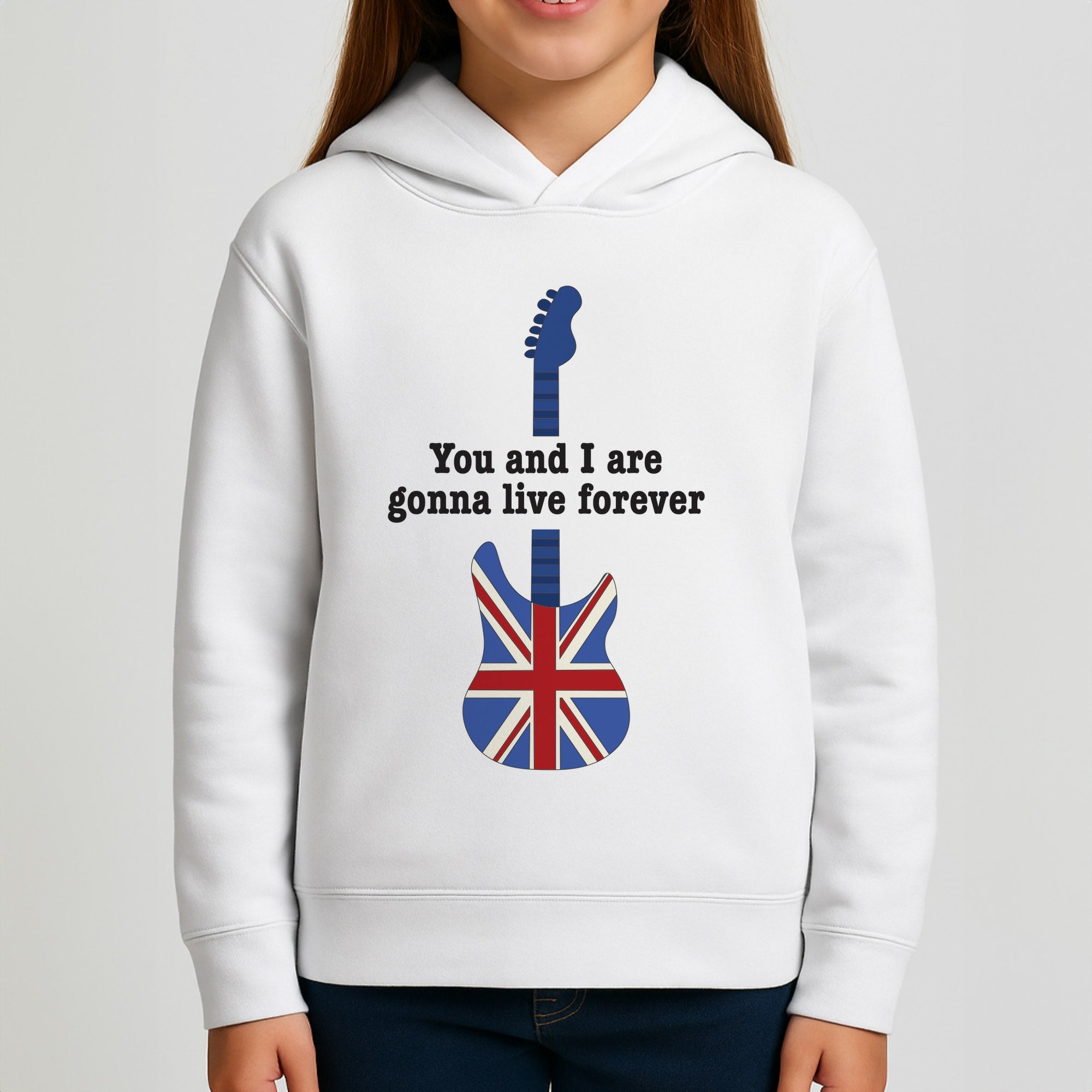 You And I Are Gonna Live Forever Girls Hoodie