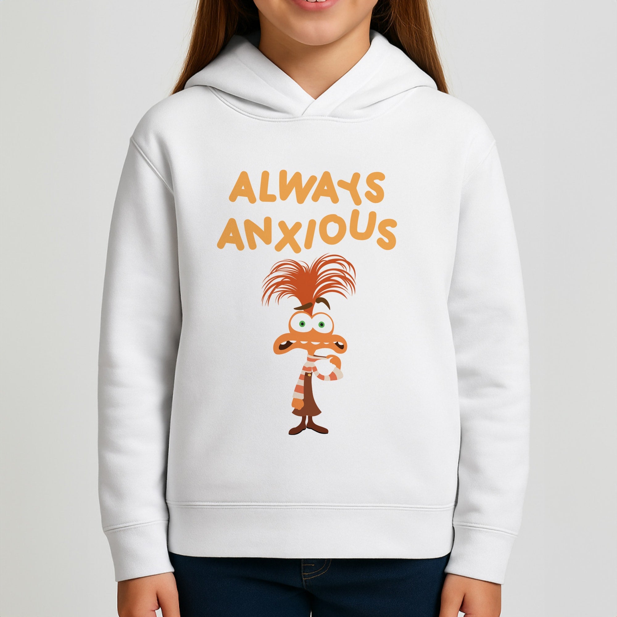 Always Anxious - Inside Out Girls Hoodie