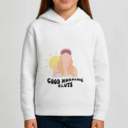 Good Morning - Halloween Queens Girls Hoodie