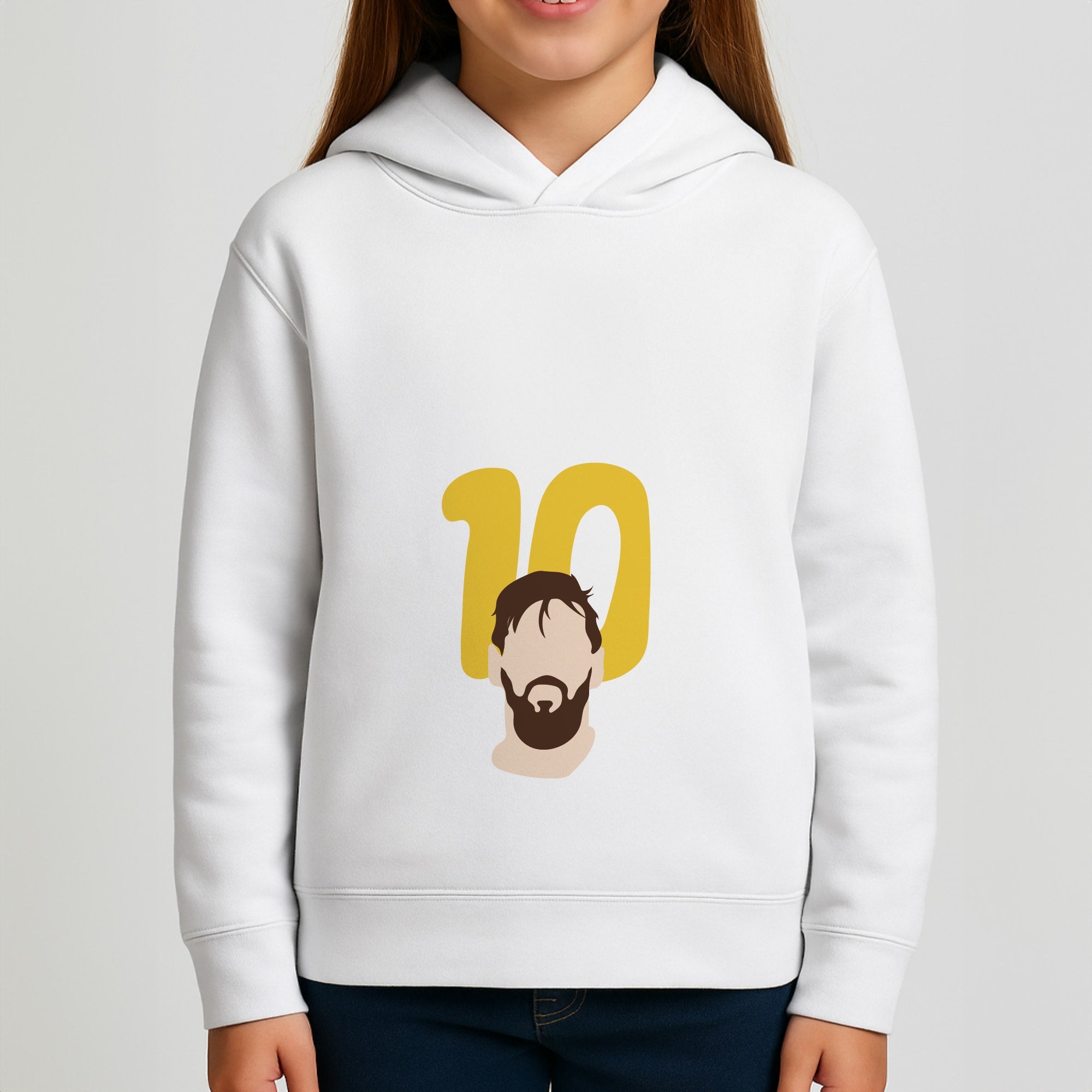 Number 10 - Messi Girls Hoodie