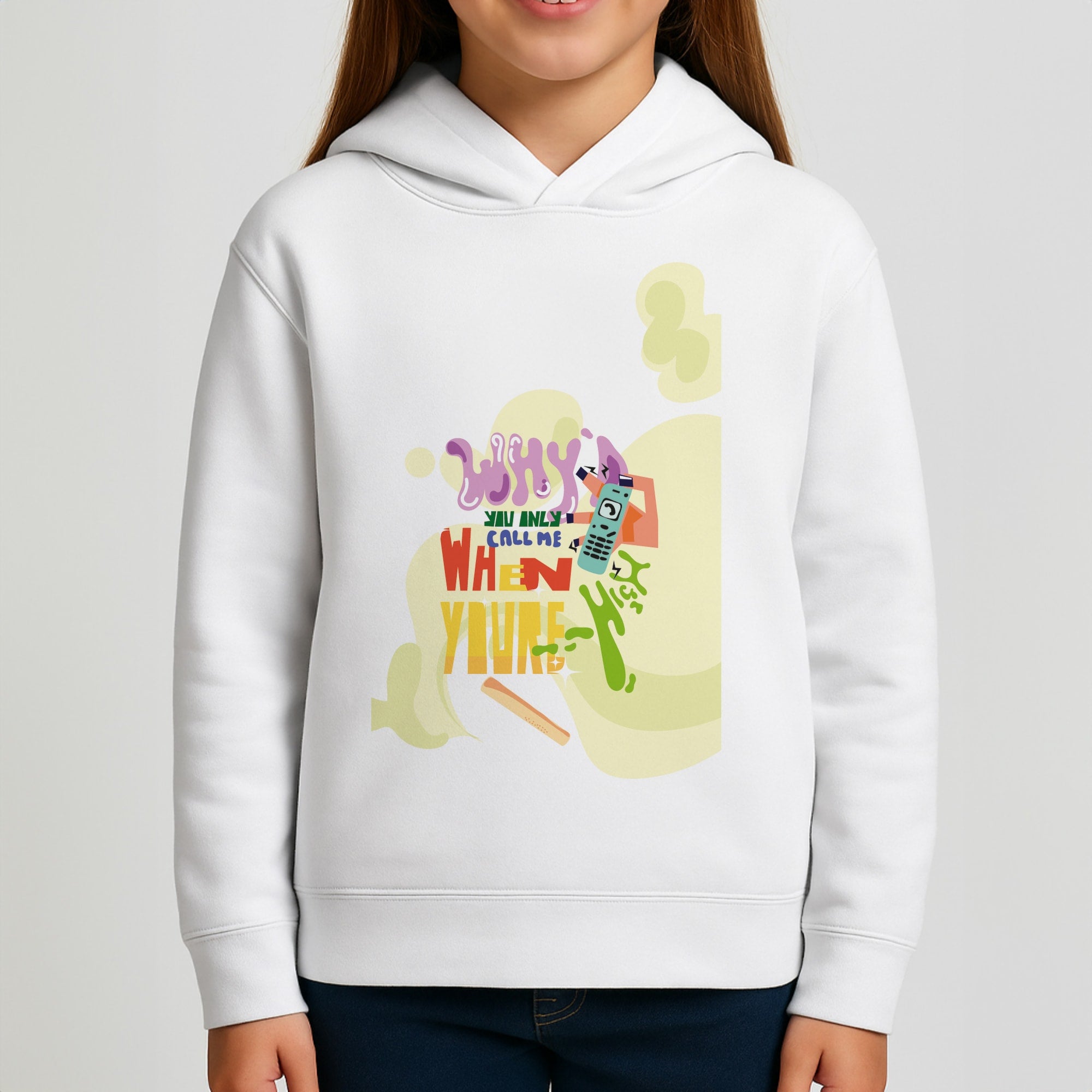 Why'd you only call me when you're high - Arctic Monkeys Girls Hoodie