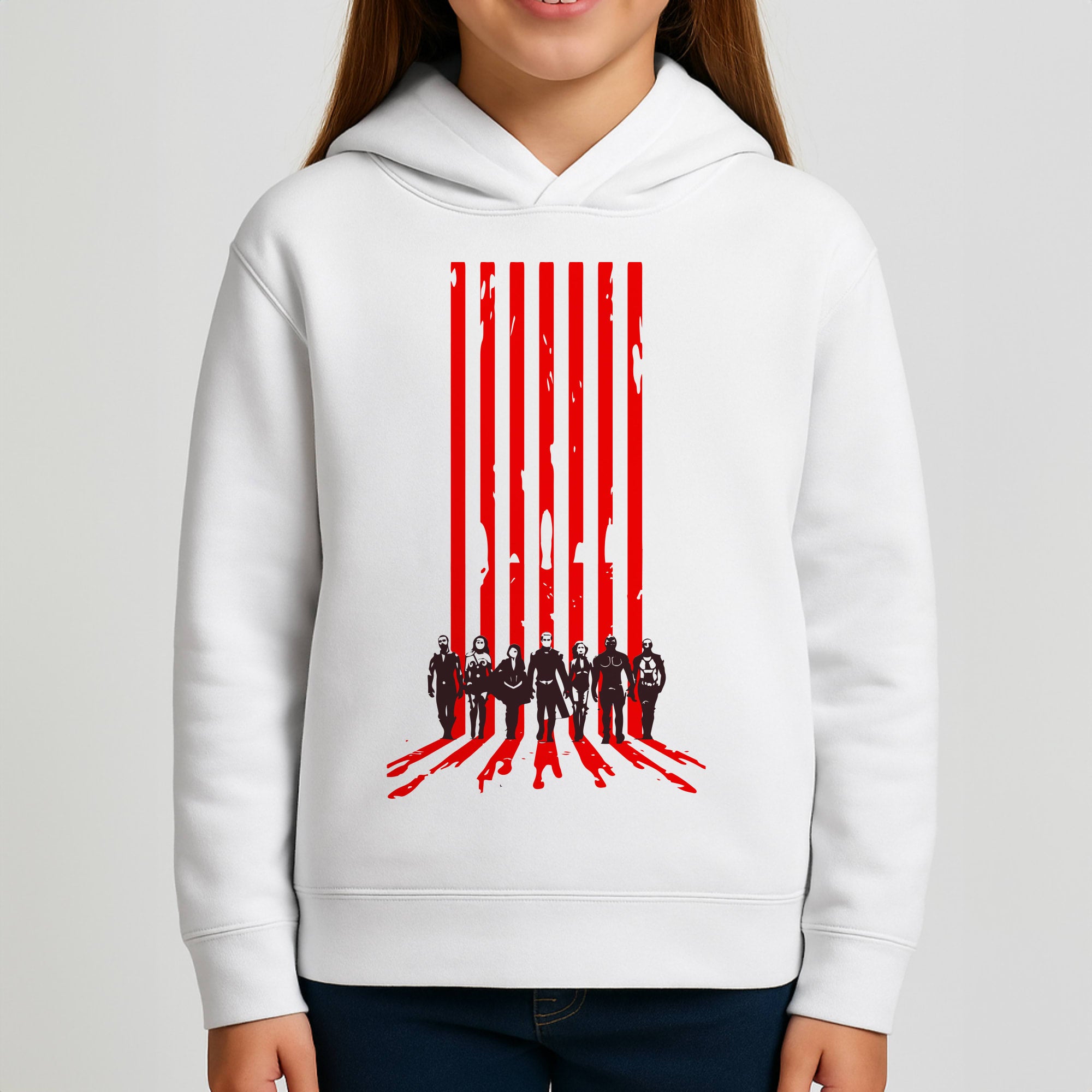 The Seven Silhouettes Girls Hoodie