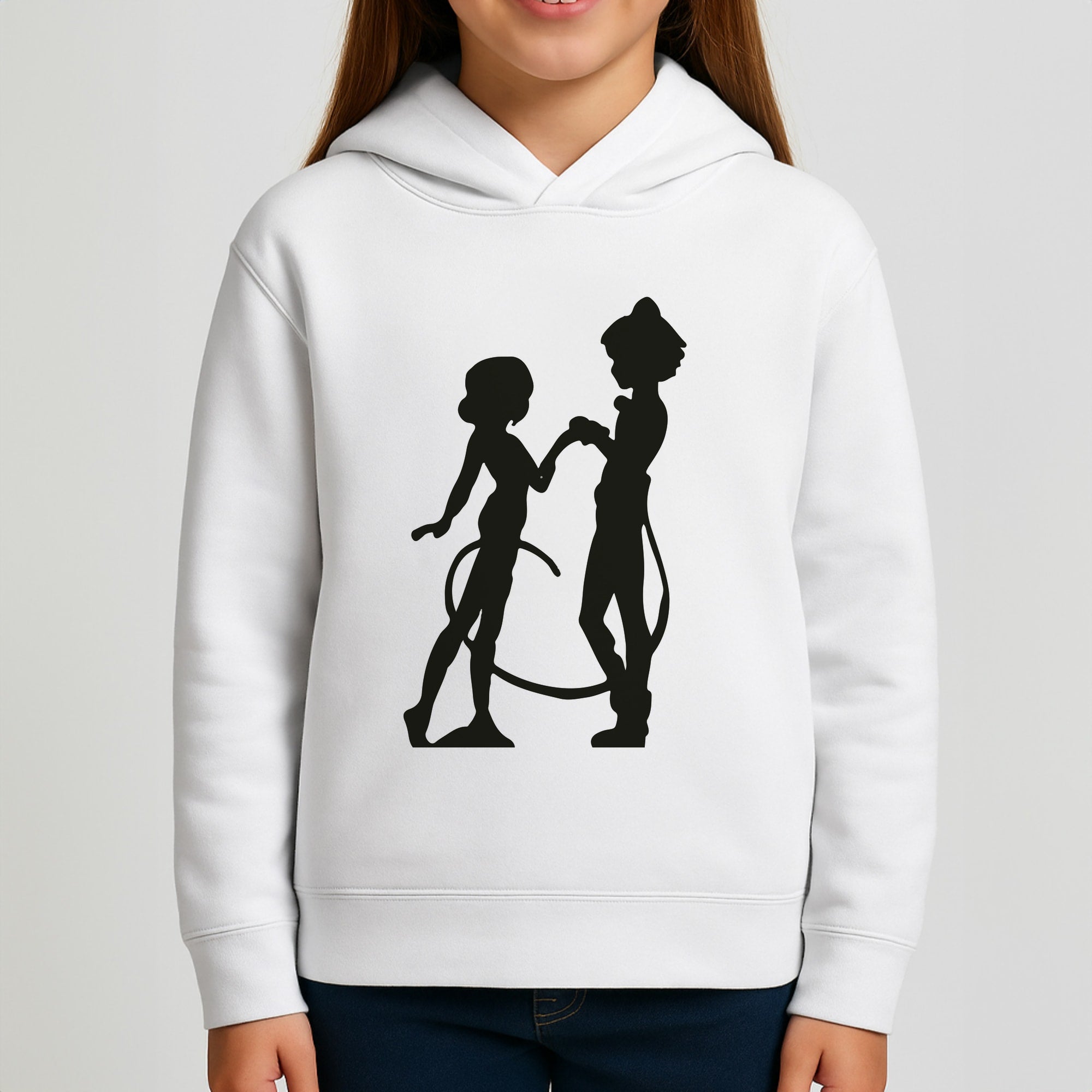 Ladybug And Cat Noir Girls Hoodie
