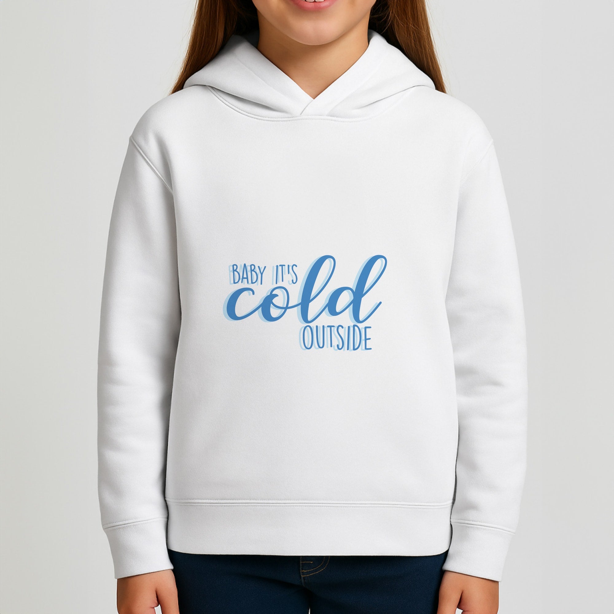 Baby It's Cold Outside - Christmas Songs Girls Hoodie