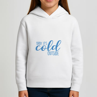 Baby It's Cold Outside - Christmas Songs Girls Hoodie