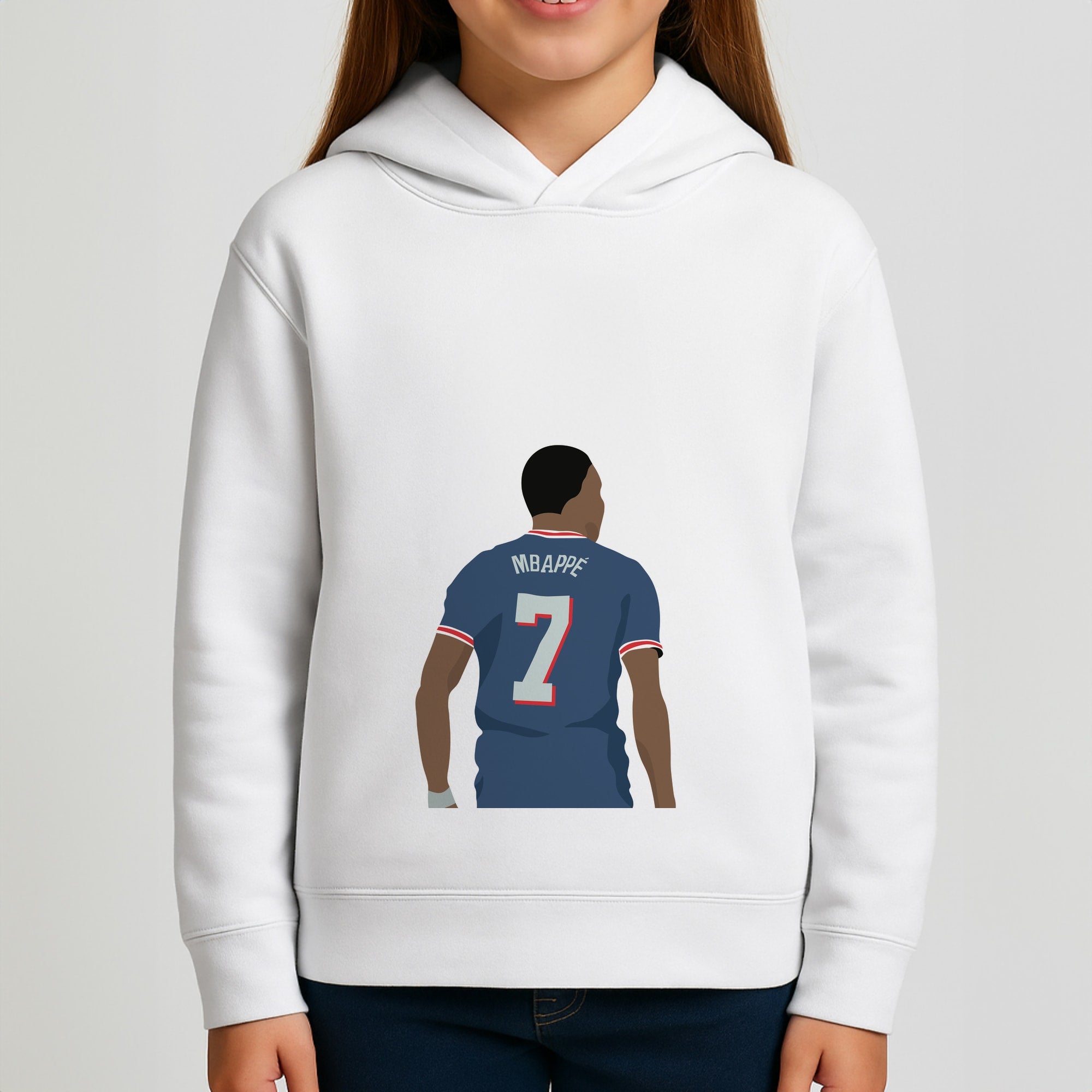 Mbappe - Football Girls Hoodie