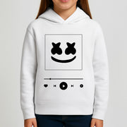 Helmet DJ Album Cover Kids Hoodie 3
