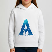 Alien World Logo Kids Hoodie 3
