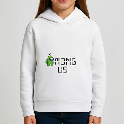 Among Gaming - Green Girls Hoodie
