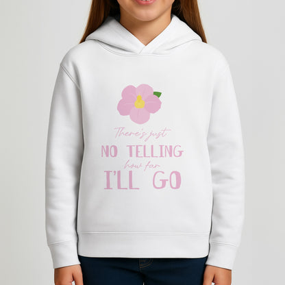 There's Just No Telling  Girls Hoodie