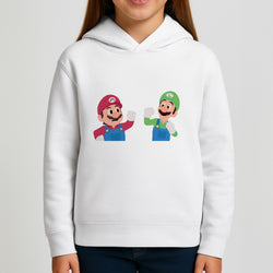 Mario And Luigi Kids Hoodie