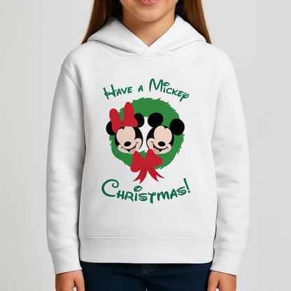 Have A Mickey Christmas Girls Hoodie