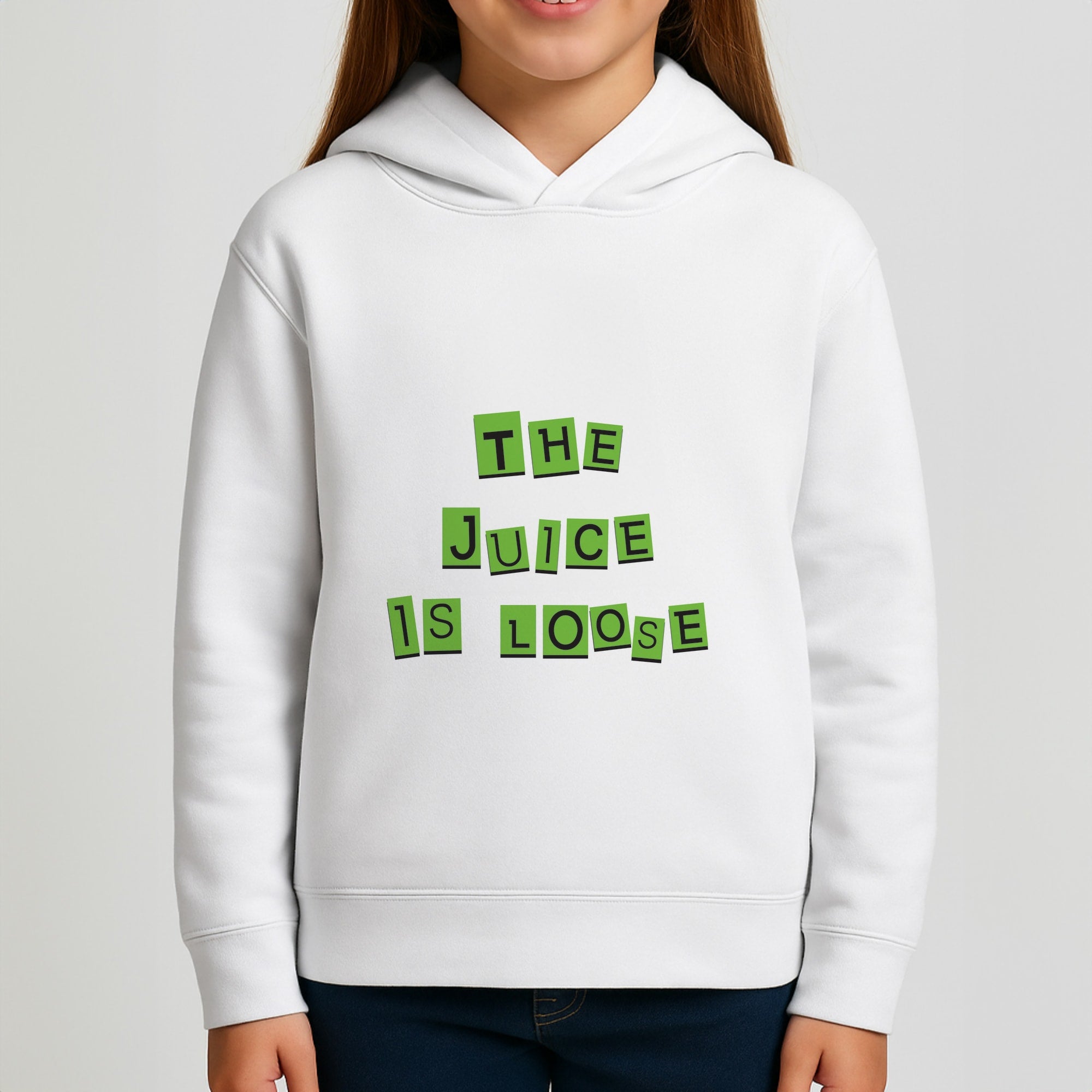 The Juice Is Loose Girls Hoodie