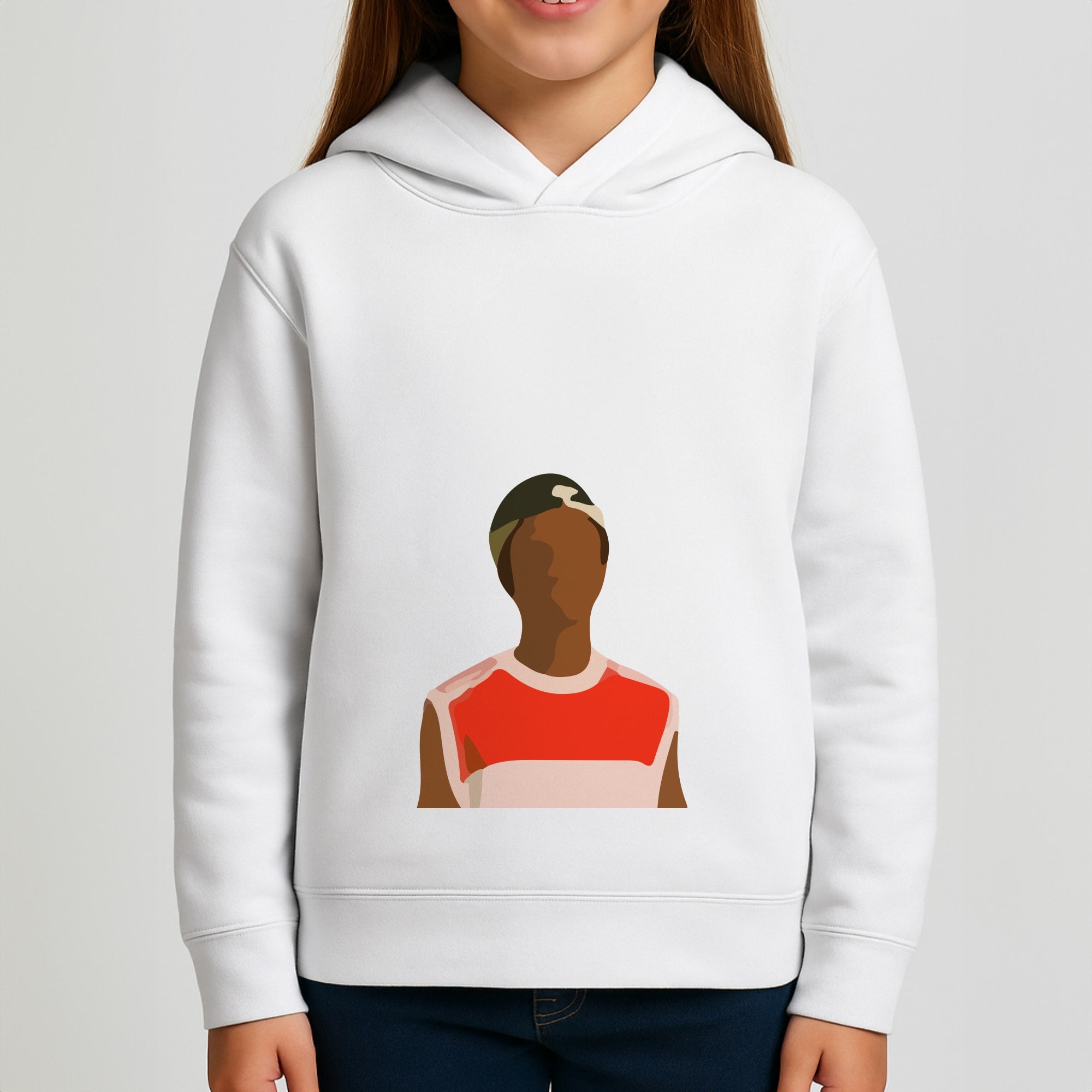 Faceless Lucas - Stranger Things Girls Hoodie