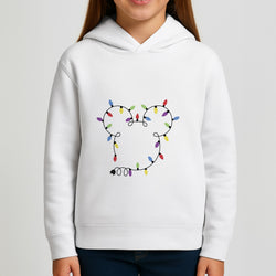 Mouse Christmas Lights Christmas Girls Hoodie