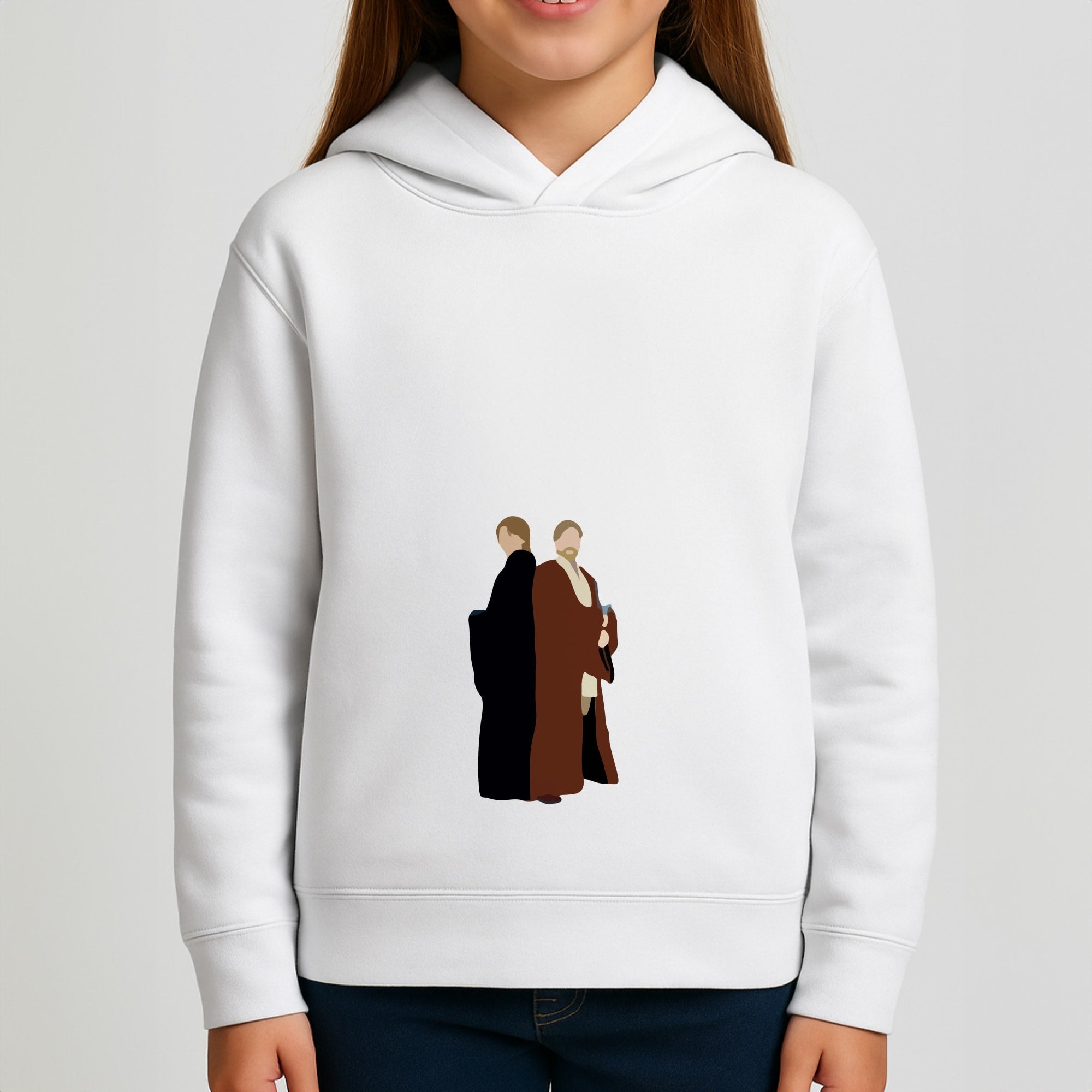 Skywalker and Kenobi Girls Hoodie