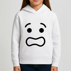 Brick Face Worried Girls Hoodie