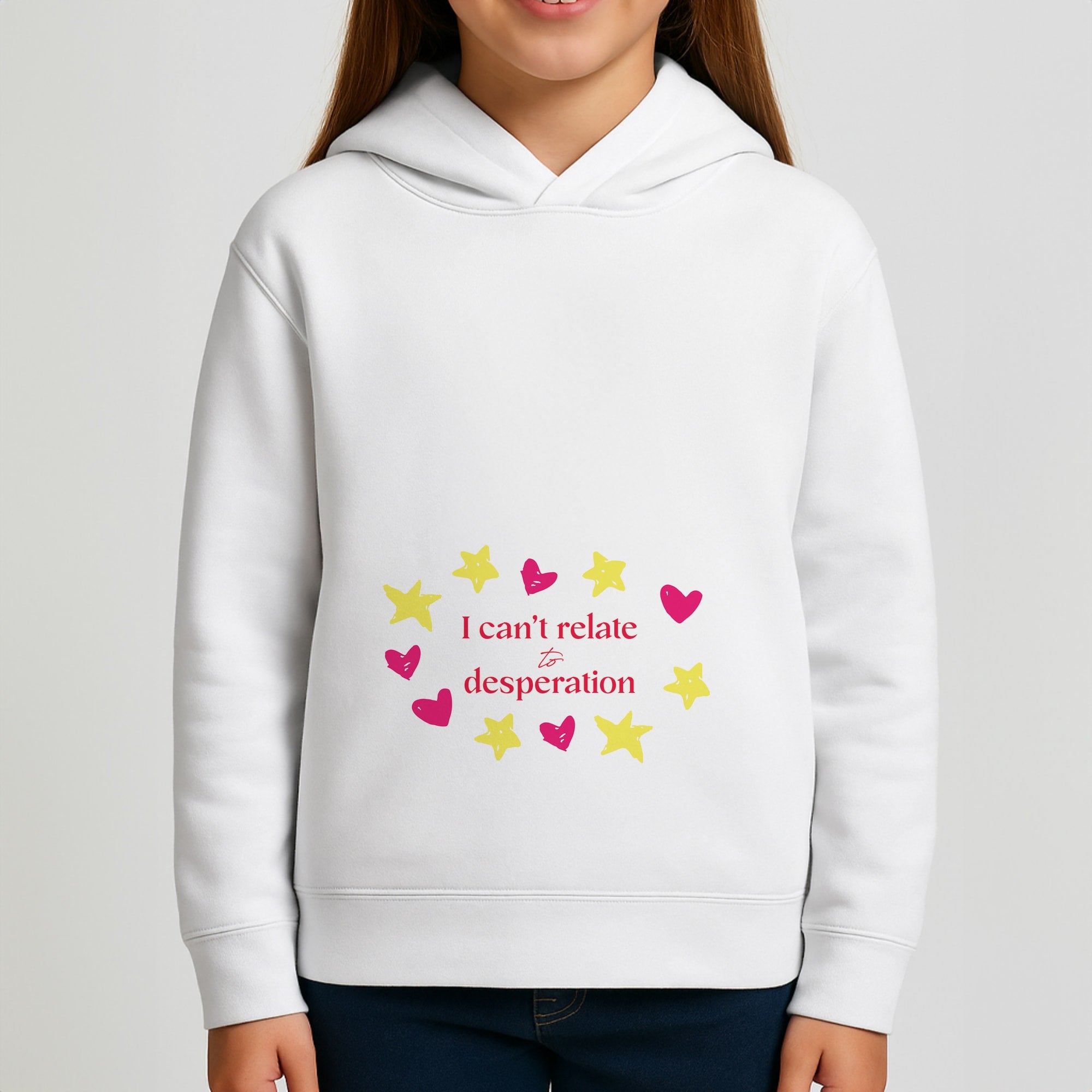 I Can't Relate To Desperation Girls Hoodie