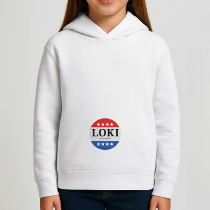 Loki For President Girls Hoodie