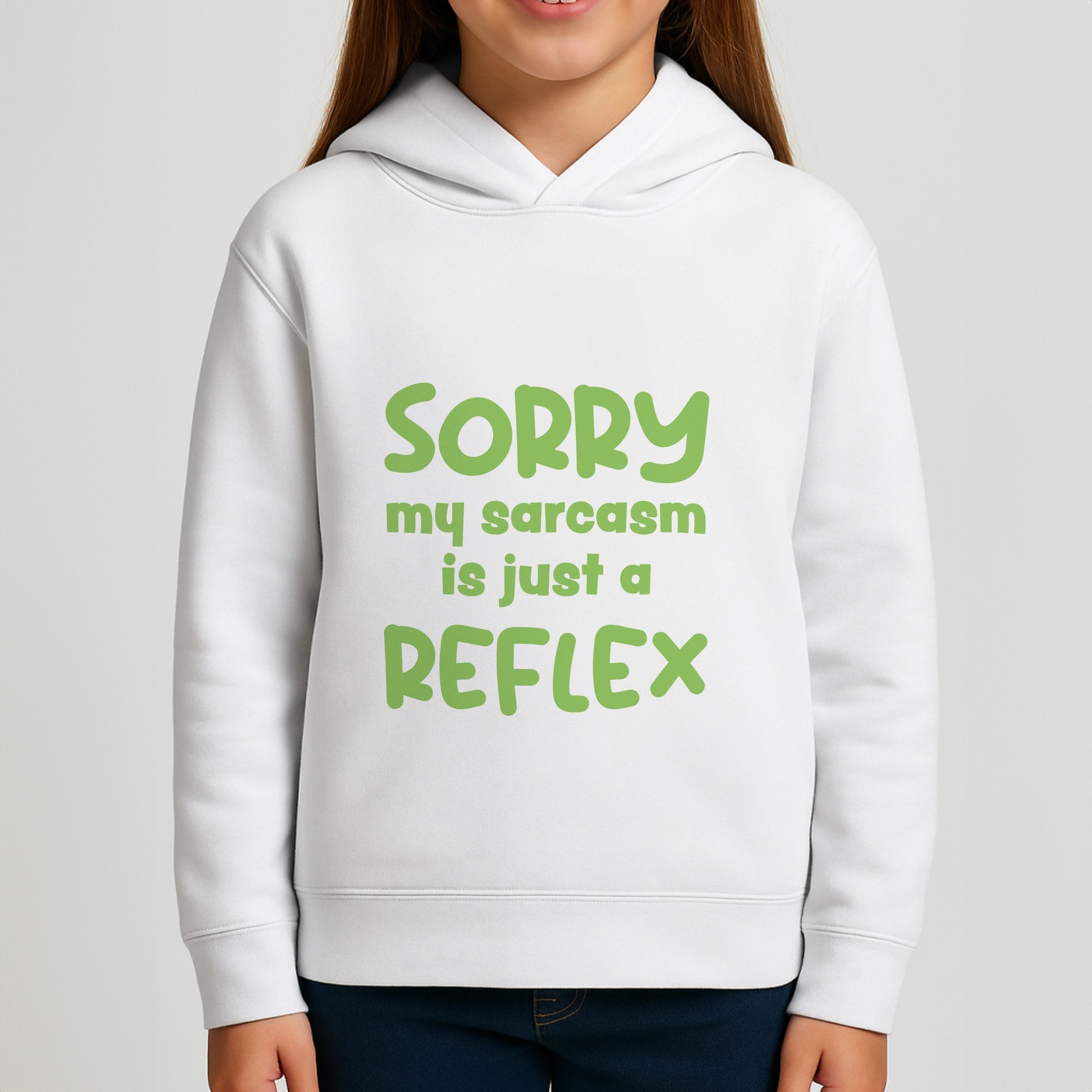 Sorry My Sarcasm Girls Hoodie